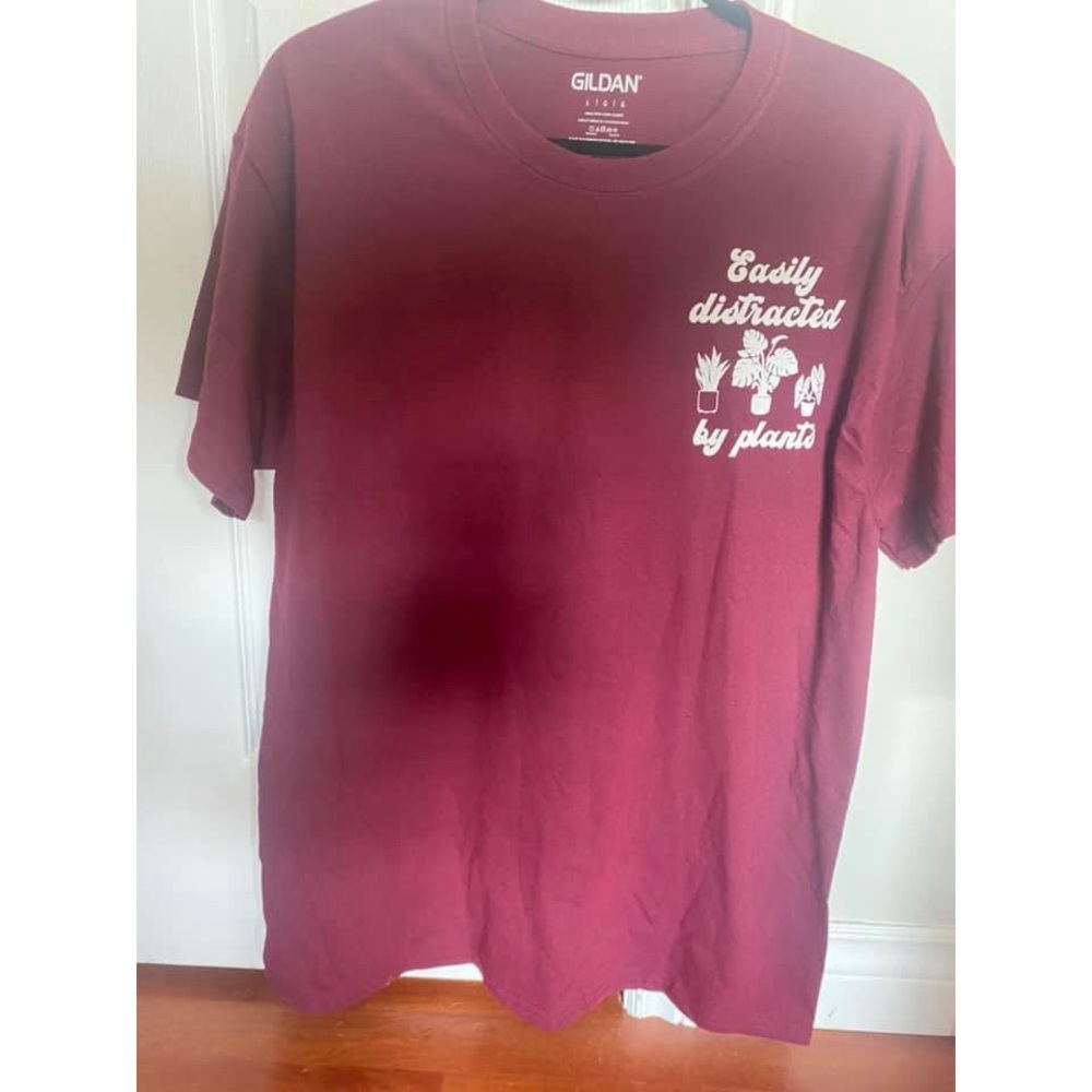 COPY - Slightly flawed Easily distracted by plants t-shirt